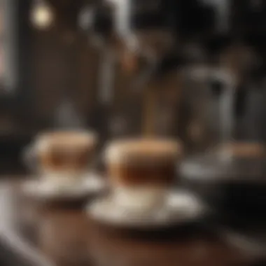 Artisan Espresso Experience Freshly brewed espresso with crema in a cup