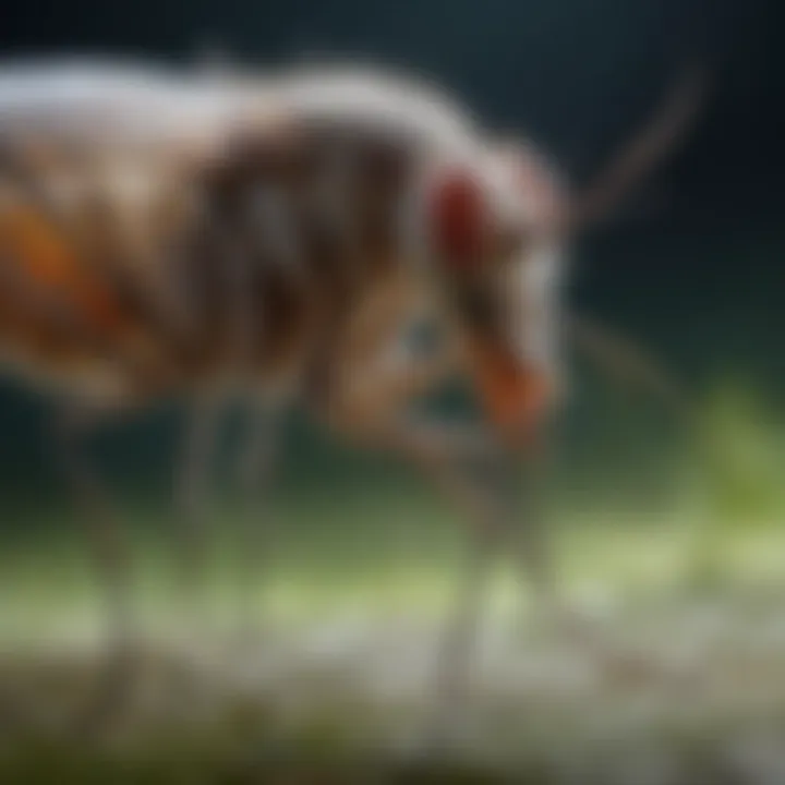 A scientific illustration of mosquito olfactory receptors