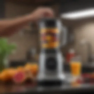 Easy disassembly of a portable blender