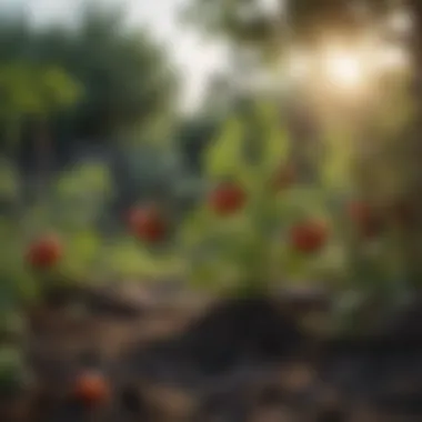 Maintaining Healthy Tomato Plants Healthy tomato plants thriving in a garden setting