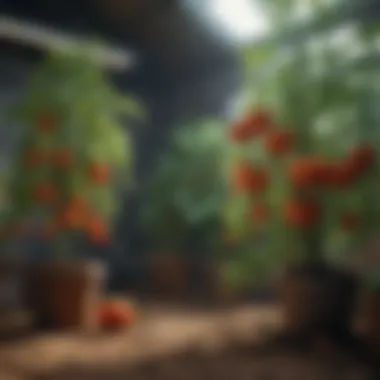 Effective Organic Treatments for Tomato Plants Organic treatments displayed for tomato plant care