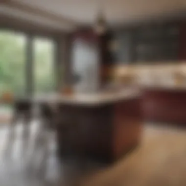 Elevate Your Kitchen with Glossy Cabinet Finishes Elegant kitchen cabinet with a glossy finish