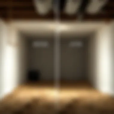 Dramatic Transformation of a Crawl Space Before and after transformation of a crawl space