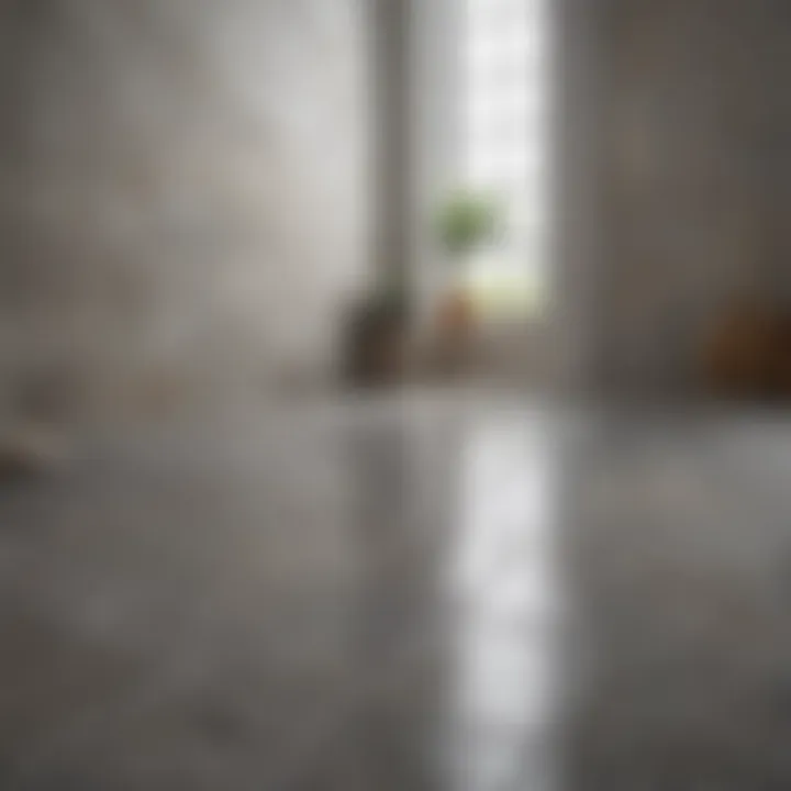 Comparison of various anti-slip tile materials suitable for high-moisture areas