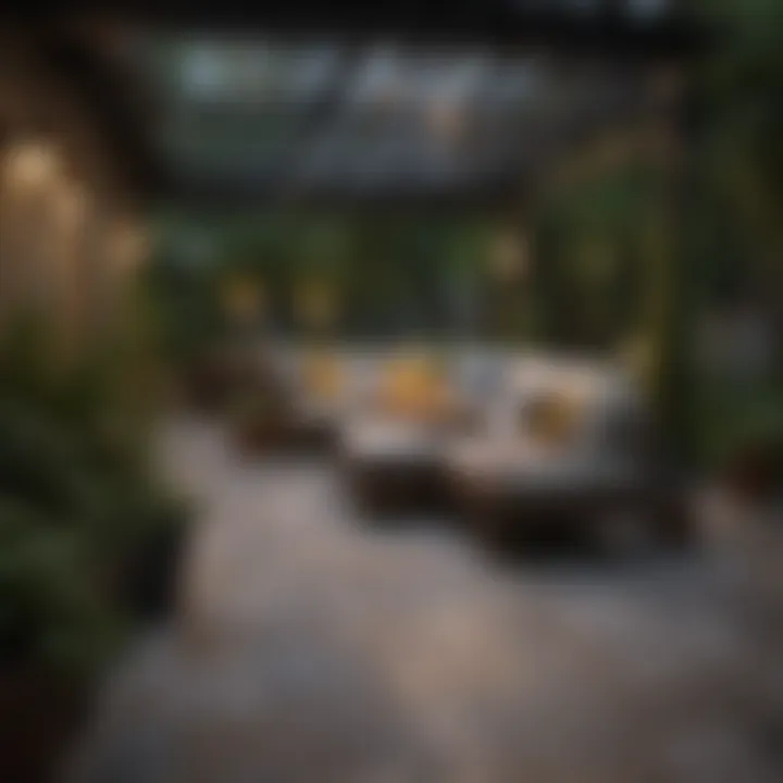 A beautifully constructed patio highlighting the return on investment for homeowners