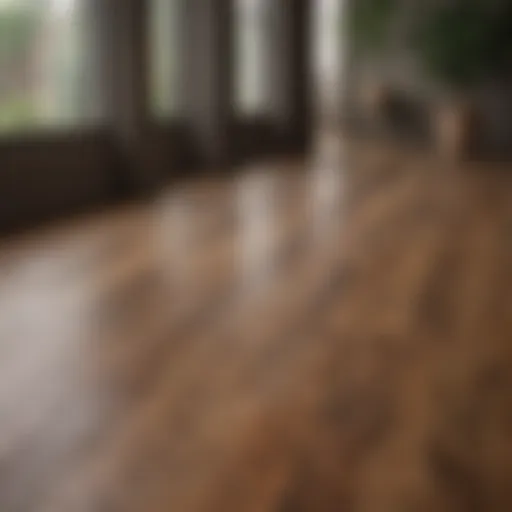 A selection of hardwood flooring options showcasing various styles and colors.
