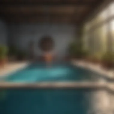 A pool maintenance schedule highlighting the best times to shock