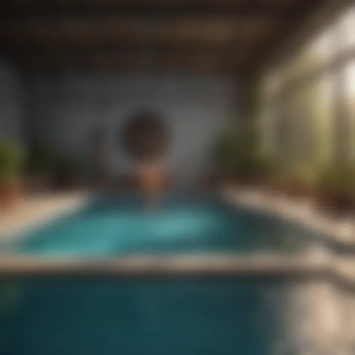 A pool maintenance schedule highlighting the best times to shock