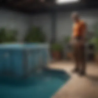 Exploring Various Shocking Agents for Pool Maintenance Different shocking agents displayed in organized containers