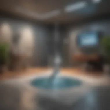 Schematic of Room Mapping Technology Schematic representation of Shark vacuum room mapping technology