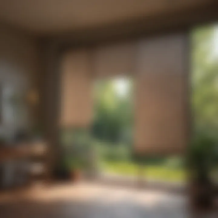 Solar shades reducing glare while maintaining outdoor views