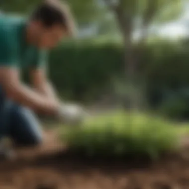 Applying Spring Green Up Fertilizer for Optimal Growth Application techniques for effective fertilization