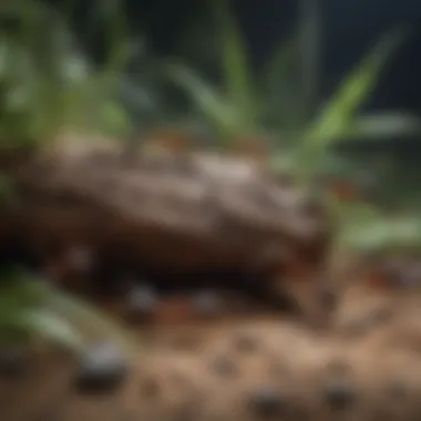 The Variety of Ant Species in Nature Diverse species of ants in a natural habitat
