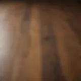 Different types of wood flooring samples arranged aesthetically