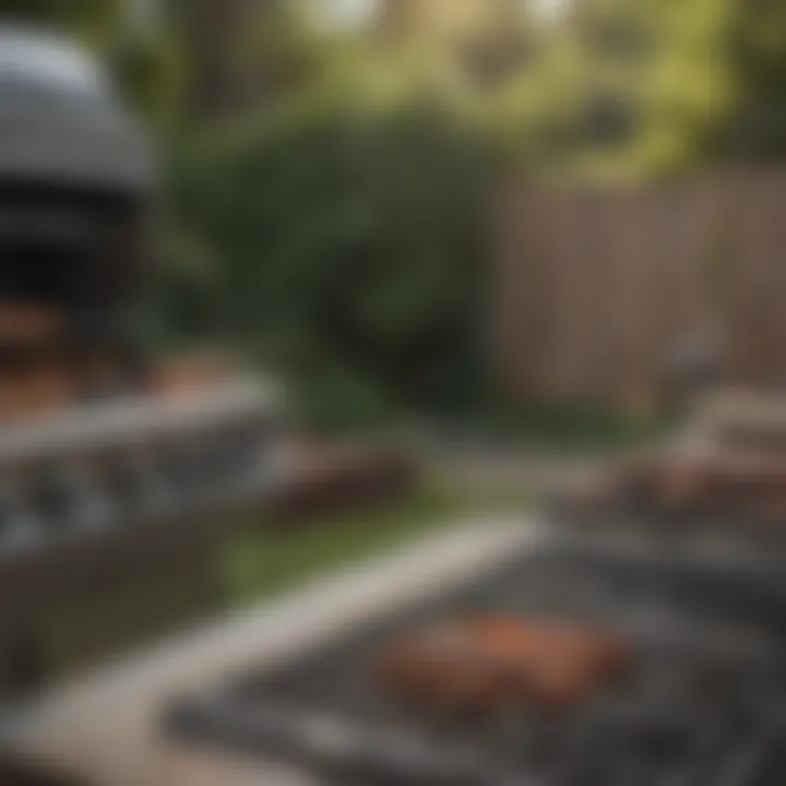 Efficiency chart for gas and propane grills