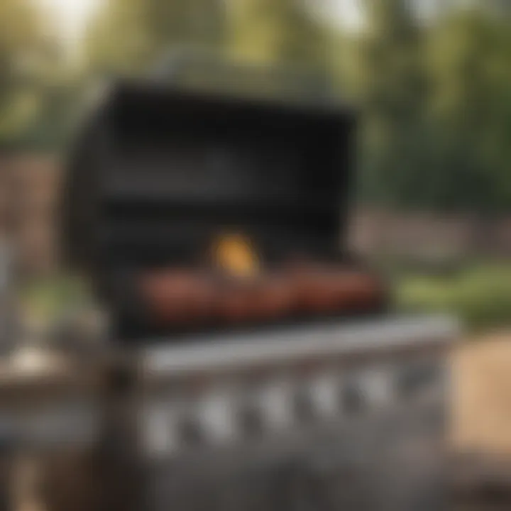 Safety features of gas and propane grills