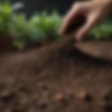 Vibrant Garden Soil Ready for Potting Vibrant garden soil ready for potting