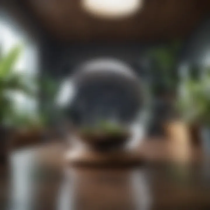 Futuristic representation of vanity trends and consumer behavior