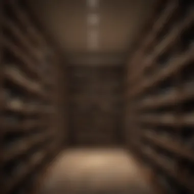 Organized Wine Collection Organized wine collection displayed in Vinoview wine cellar