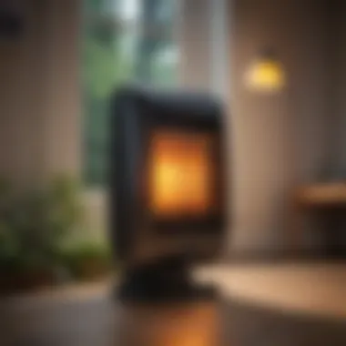 Environmental Impact of Electric Heaters Visual representation of environmental impact of electric heater usage