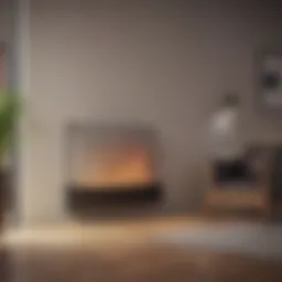 Modern electric heater showcasing sleek design and efficiency