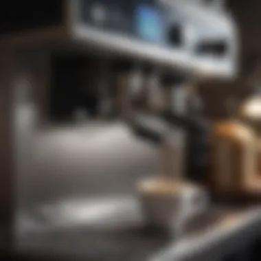 Importance of Maintenance for Optimal Performance A well-maintained coffee machine emphasizing the importance of upkeep.