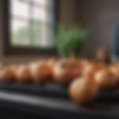 Convenient Online Shopping for Onion Sets Online shopping for onion sets on a computer screen