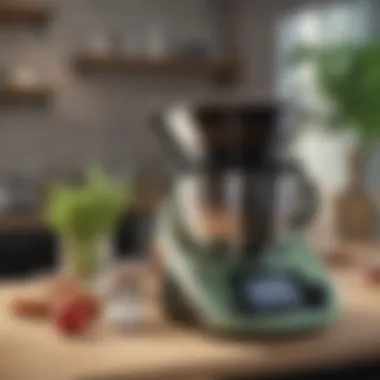 Consultation with Authorized Distributor Customer discussing with an authorized distributor about Thermomix