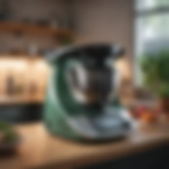 Online shopping for Thermomix on a laptop