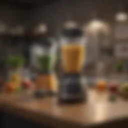 A variety of blenders showcasing different styles and functionalities.
