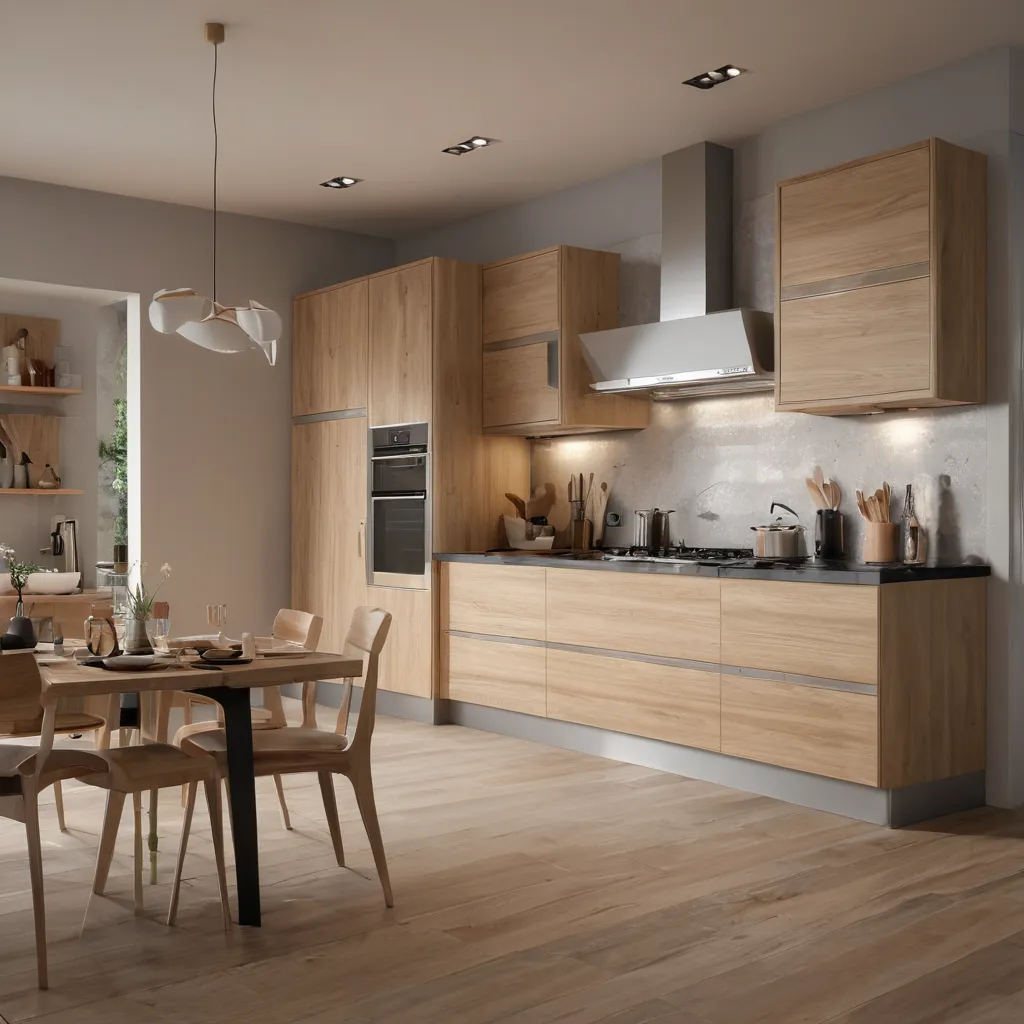 The Allure of Modern Light Wood Kitchen Cabinets