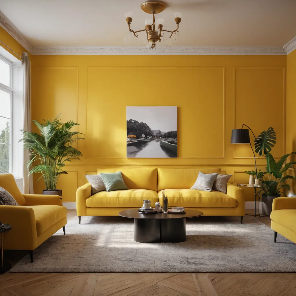 The Influence of Yellow Living Rooms on Interior Design